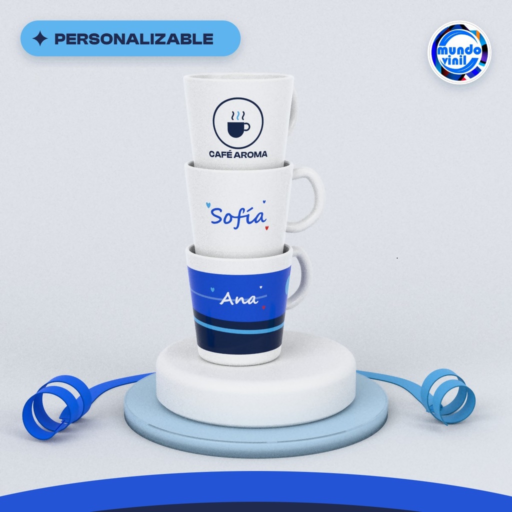 Taza apilable