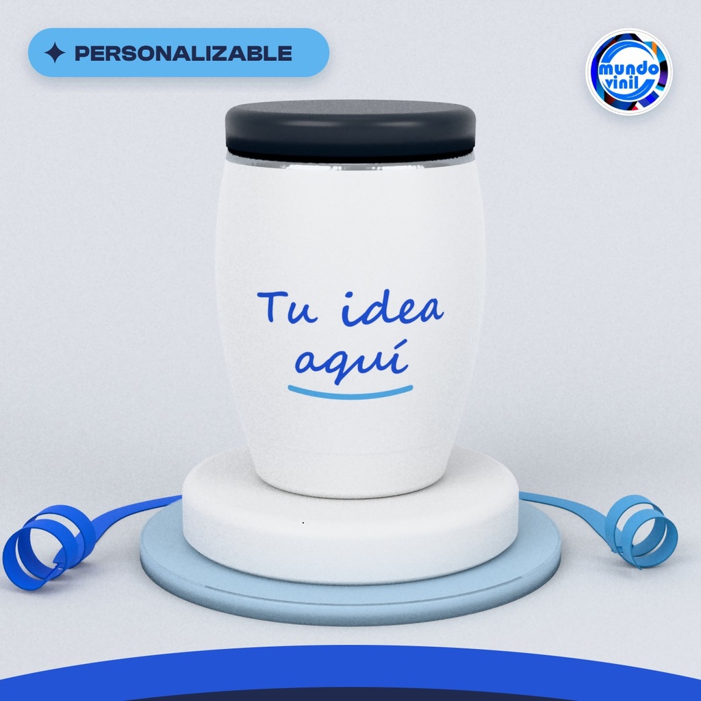 Vaso vinero 12 oz con tapa antiderrame