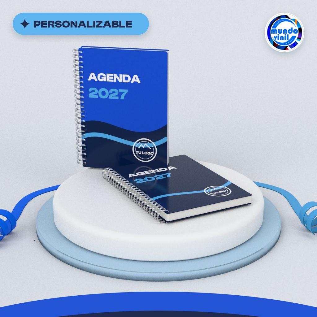 Agenda tapa blanda