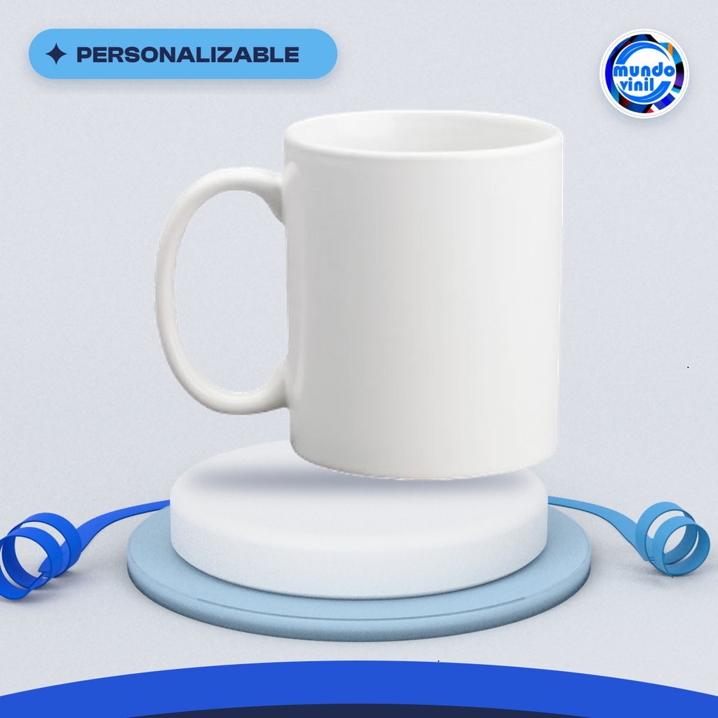 Taza blanca tradicional 11 oz