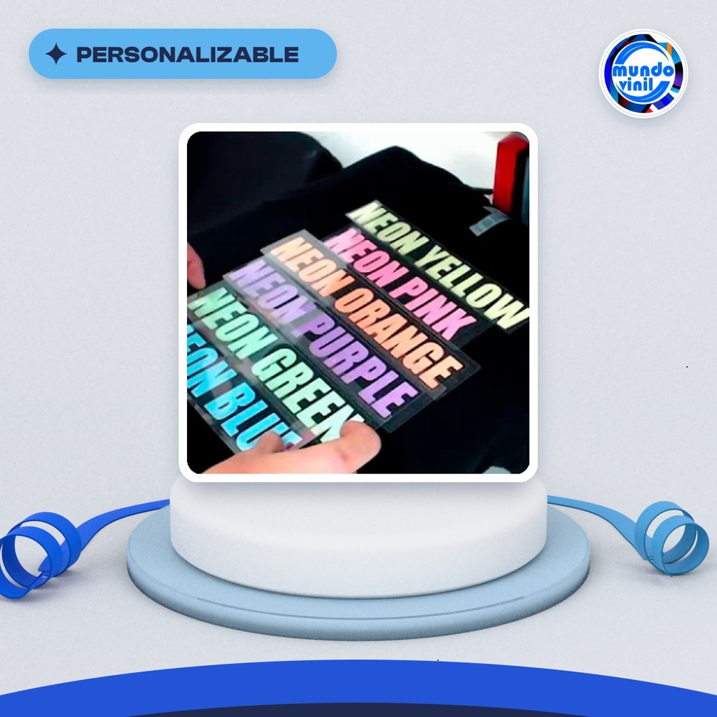 Prendas personalizadas con vinil textil